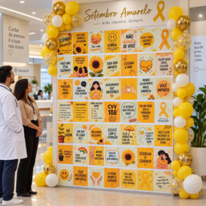 Arquivo Digital - Painel Gigante Setembro Amarelo
