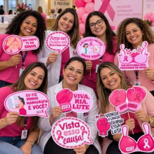 Arquivo Digital – Plaquinhas para Fotos | Outubro Rosa